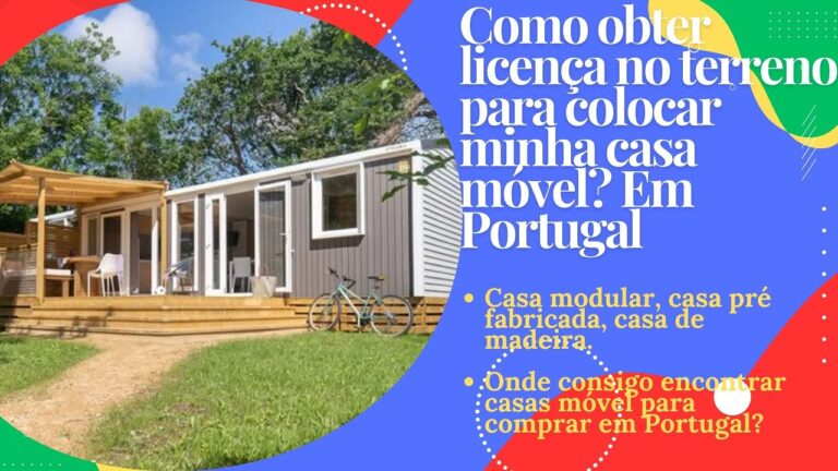 Legislação sobre Casas Móveis em Portugal