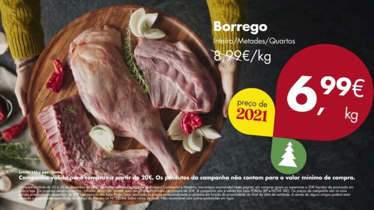 Preço do Borrego no Pingo Doce: Análise e Comparação