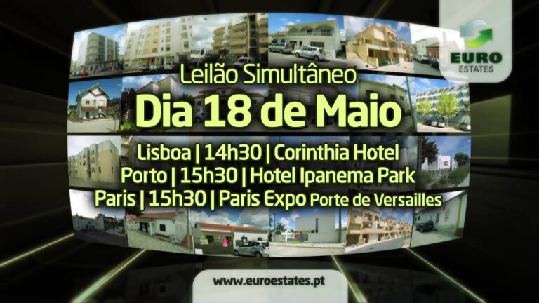 Euroestates Leil&otilde;es: Oportunidades Imperd&iacute;veis no Mercado Imobili&aacute;rio