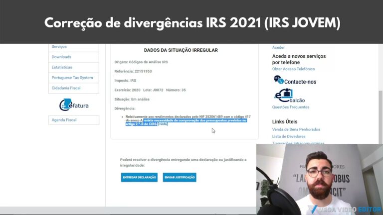 Como Resolver Divergências na Declaração do IRS
