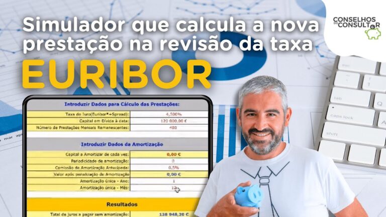 Simulador de Prestação de Crédito Habitação com Euribor