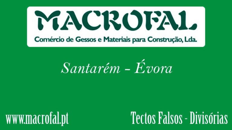 Inova&ccedil;&otilde;es em Gesso e Materiais de Constru&ccedil;&atilde;o com a Macrofal